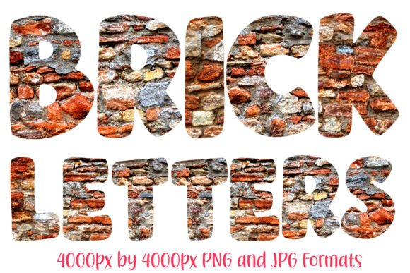 Download Brick Industrial Font Letters Alphabet - Letter Collection