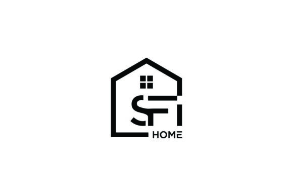 Download Letter S F Logo Design with Home - Letter Collection