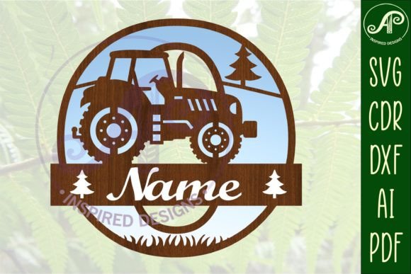 Download Tractor Monogram SVG Letter O Cut File - Letter Collection